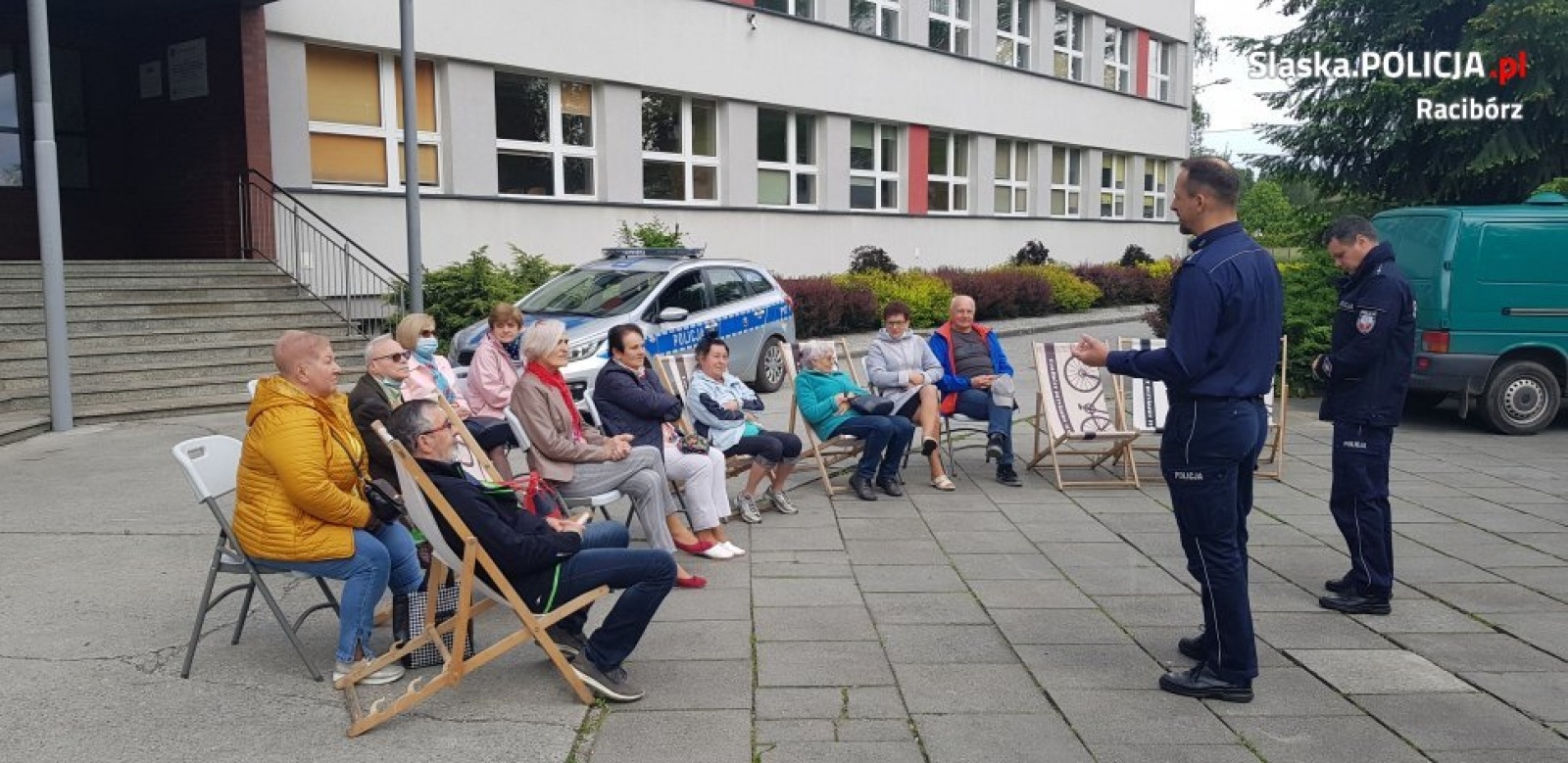 Zdjęcie w galerii na portalu naszraciborz.pl: Świadomy senior. Spotkania z raciborskimi policjantami wiadomości z regionu