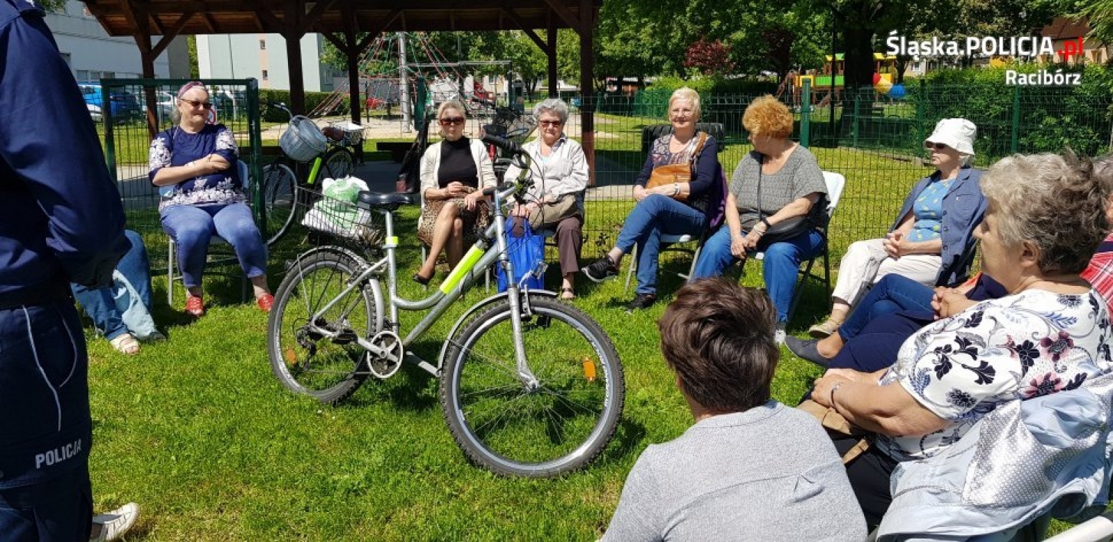 Zdjęcie w galerii na portalu naszraciborz.pl: Świadomy senior. Spotkania z raciborskimi policjantami wiadomości z regionu