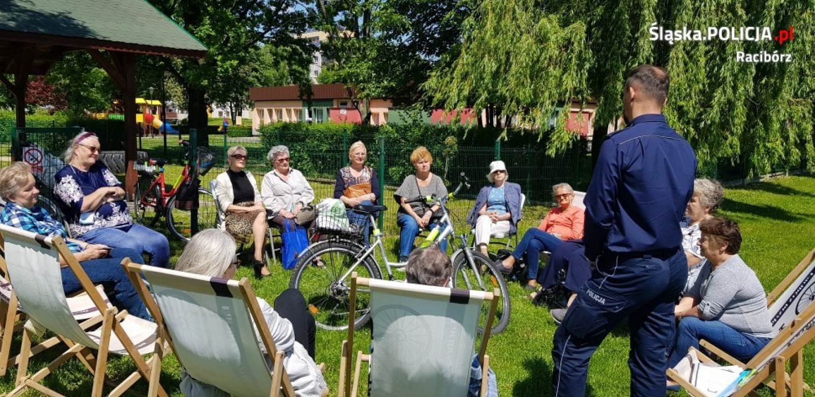 Zdjęcie w galerii na portalu naszraciborz.pl: Świadomy senior. Spotkania z raciborskimi policjantami wiadomości z regionu