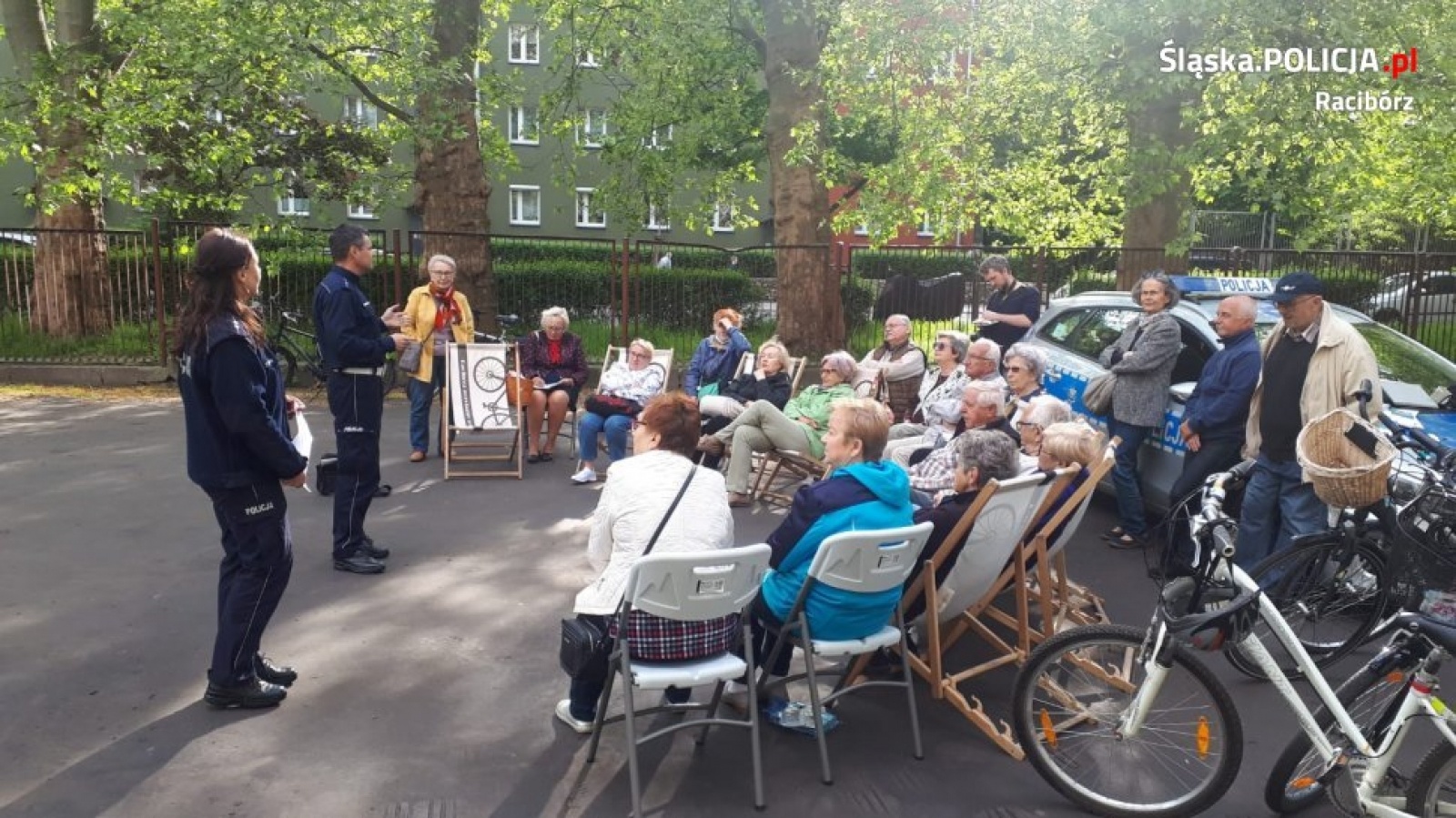 Zdjęcie w galerii na portalu naszraciborz.pl: Świadomy senior. Spotkania z raciborskimi policjantami wiadomości z regionu
