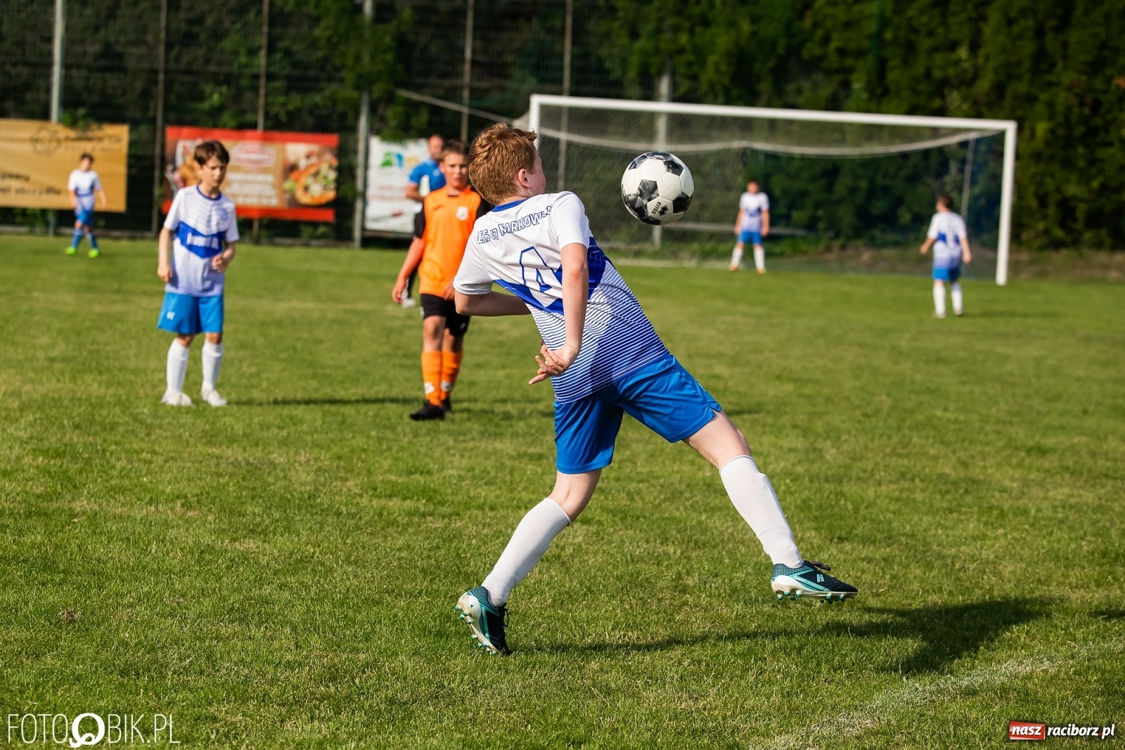 Zdjęcie w galerii na portalu naszraciborz.pl: Puchar, medale i szampan. LKS 07 Markowice mistrzem ligi orlików [FOTO] wiadomości z regionu