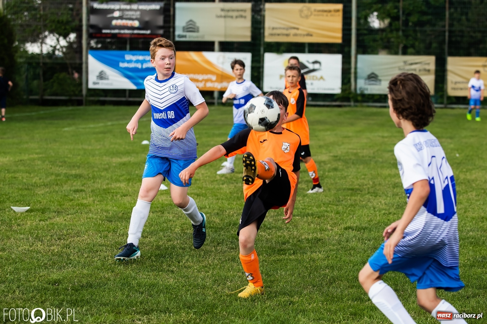 Zdjęcie w galerii na portalu naszraciborz.pl: Puchar, medale i szampan. LKS 07 Markowice mistrzem ligi orlików [FOTO] wiadomości z regionu
