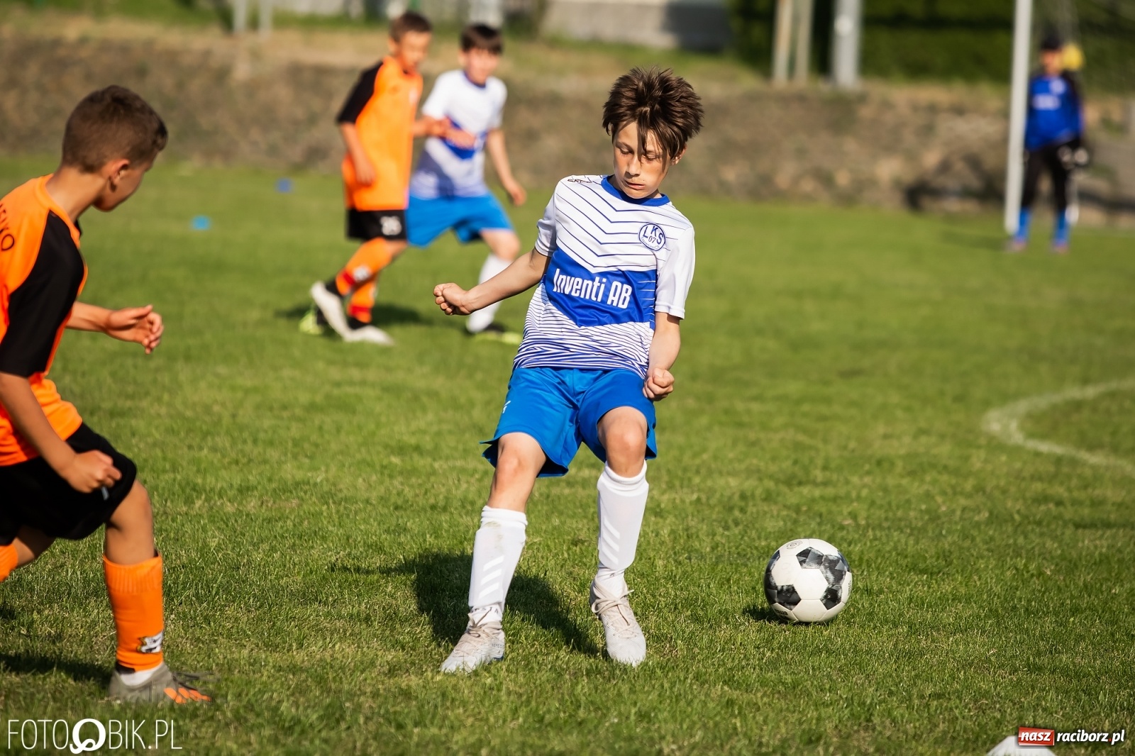 Zdjęcie w galerii na portalu naszraciborz.pl: Puchar, medale i szampan. LKS 07 Markowice mistrzem ligi orlików [FOTO] wiadomości z regionu