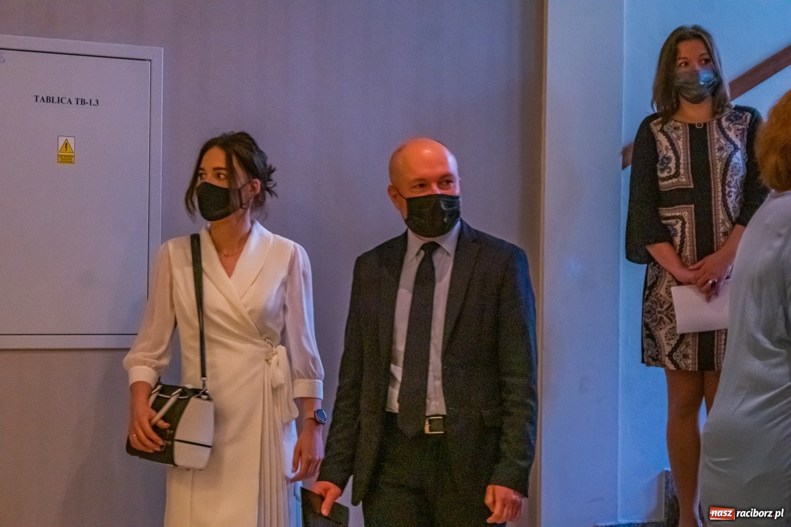 Zdjęcie w galerii na portalu naszraciborz.pl: Czepkowanie w raciborskiej PWSZ z udziałem ministra zdrowia wiadomości z regionu