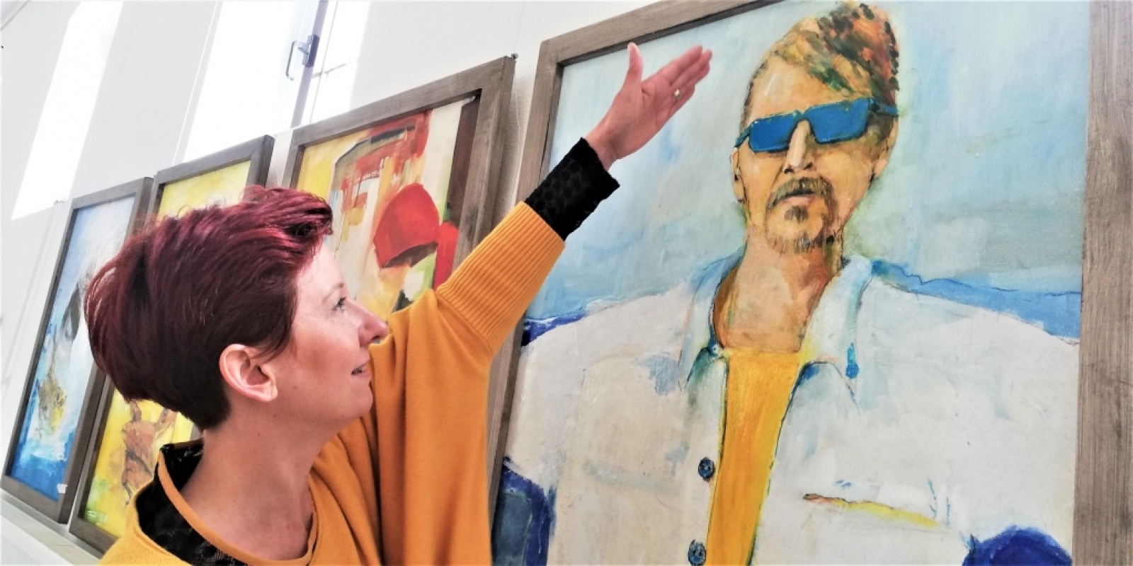 Zdjęcie w galerii na portalu naszraciborz.pl: Edyta Reichel i jej wizja Łużyc wiadomości z regionu