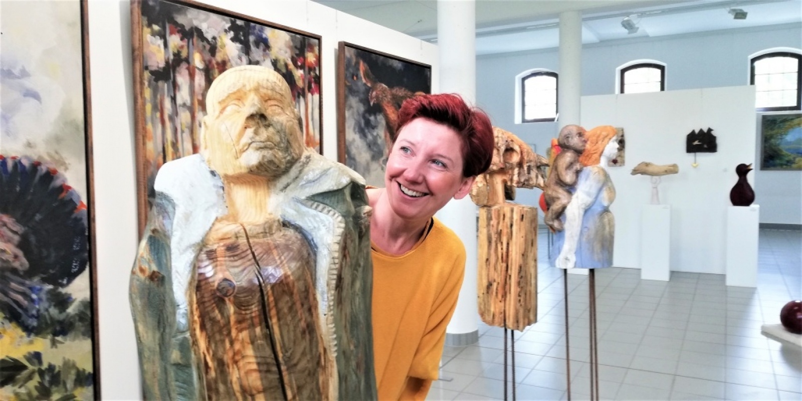 Zdjęcie w galerii na portalu naszraciborz.pl: Edyta Reichel i jej wizja Łużyc wiadomości z regionu