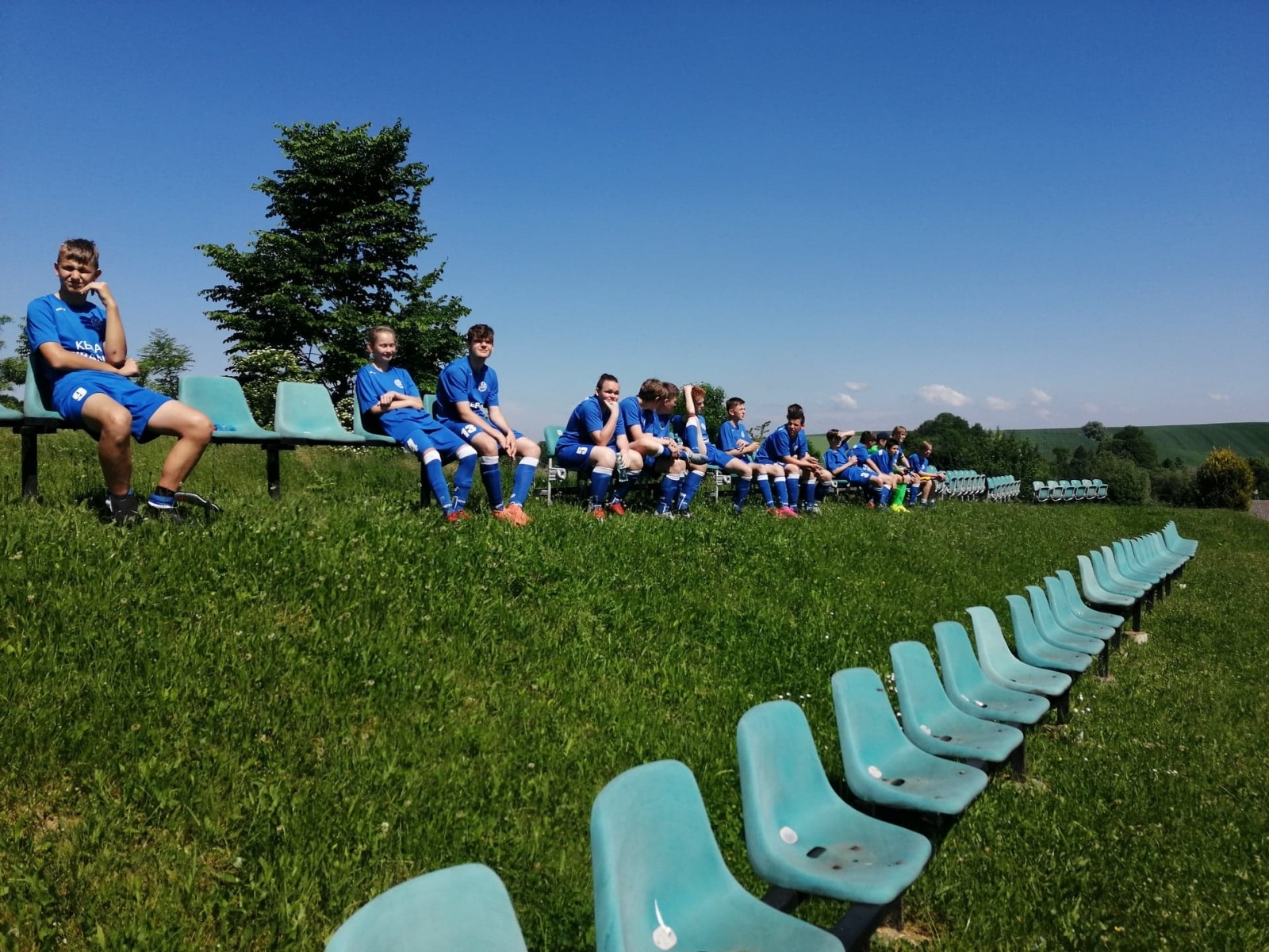 Zdjęcie w galerii na portalu naszraciborz.pl: Podium piłkarzy LKS 07 Markowice na turnieju w Puńcowie wiadomości z regionu