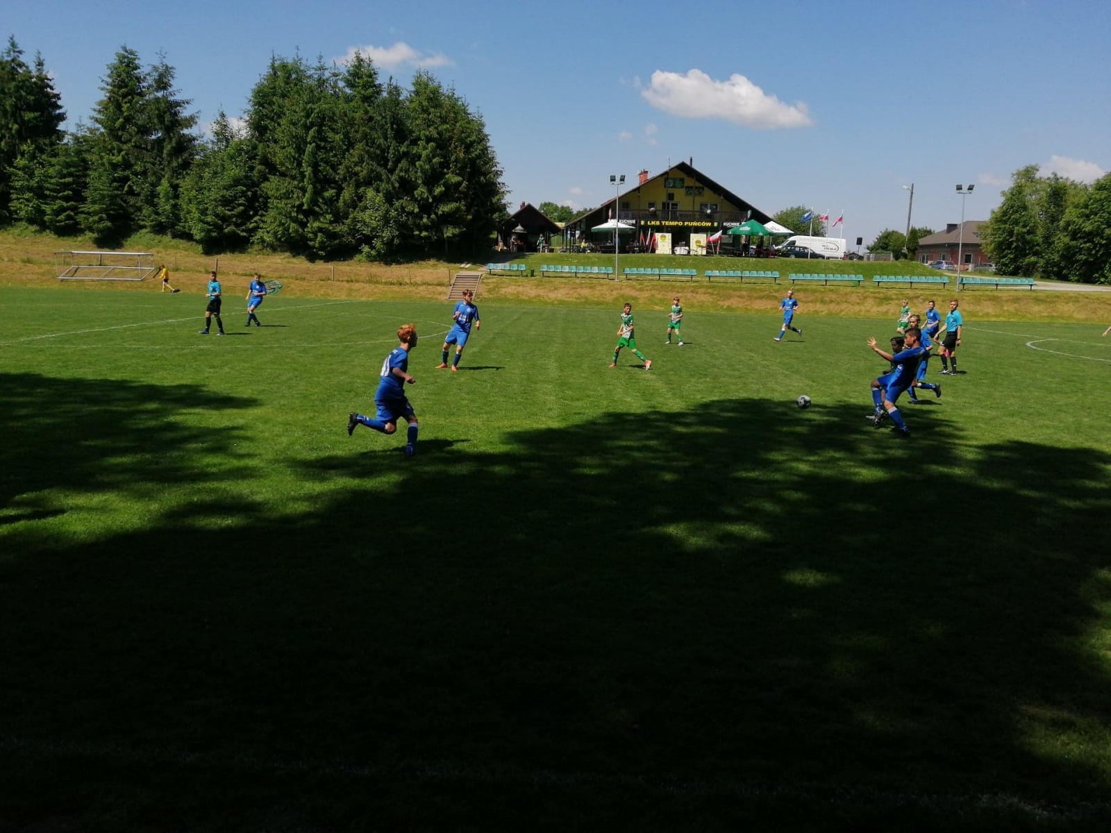 Zdjęcie w galerii na portalu naszraciborz.pl: Podium piłkarzy LKS 07 Markowice na turnieju w Puńcowie wiadomości z regionu