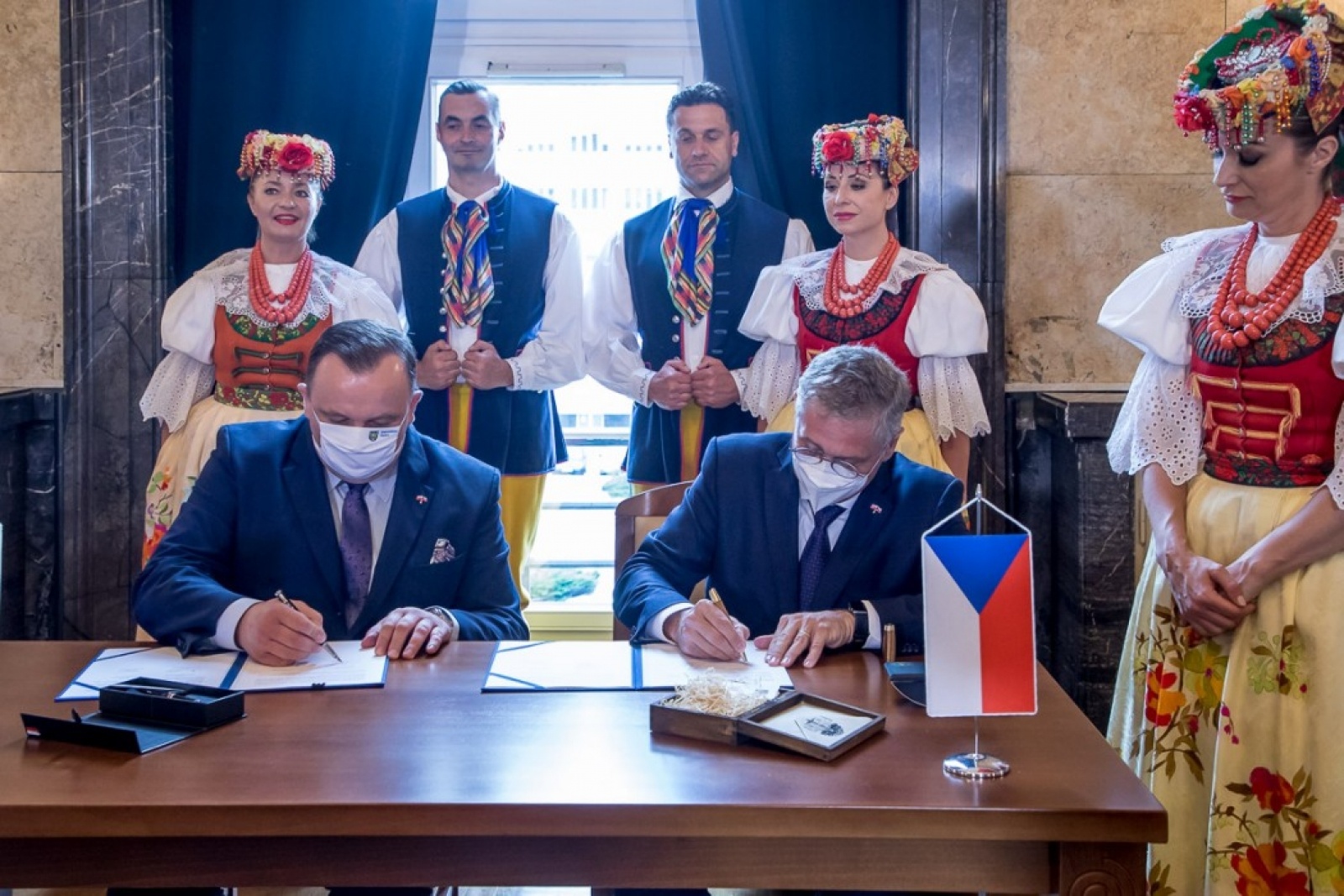 Zdjęcie w galerii na portalu naszraciborz.pl: Województwo Śląskie zacieśnia współpracę z Krajem Śląsko-Morawskim wiadomości z regionu