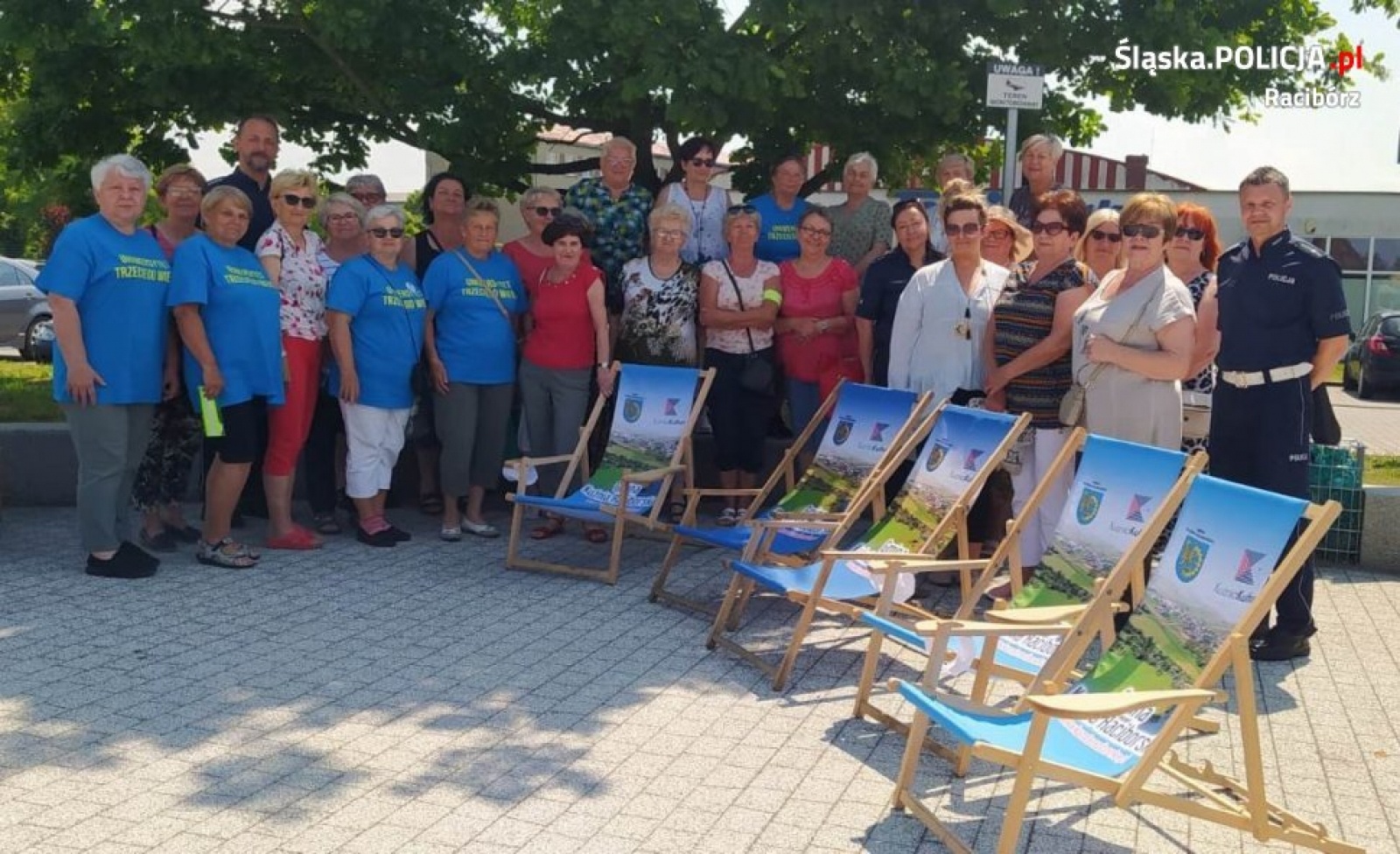Zdjęcie w galerii na portalu naszraciborz.pl: Akcja Świadomy senior zawitała do Kuźni Raciborskiej wiadomości z regionu