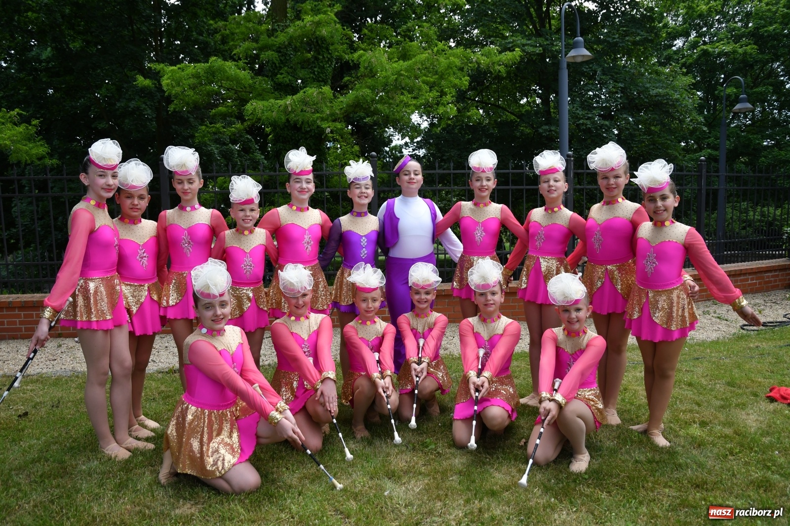 Zdjęcie w galerii na portalu naszraciborz.pl: I Ogólnopolski Mażoretkowy Zawrót Głowy Racibórz 2021 wiadomości z regionu