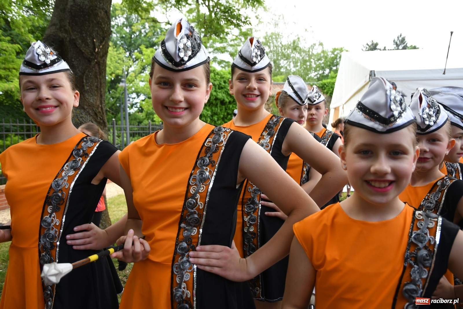 Zdjęcie w galerii na portalu naszraciborz.pl: I Ogólnopolski Mażoretkowy Zawrót Głowy Racibórz 2021 wiadomości z regionu