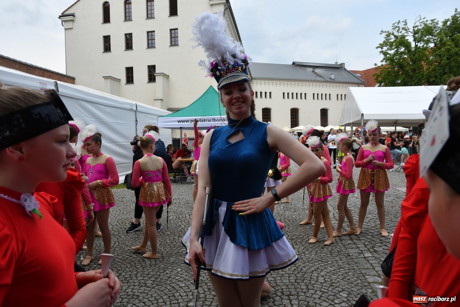 Zdjęcie w galerii na portalu naszraciborz.pl: I Ogólnopolski Mażoretkowy Zawrót Głowy Racibórz 2021 wiadomości z regionu