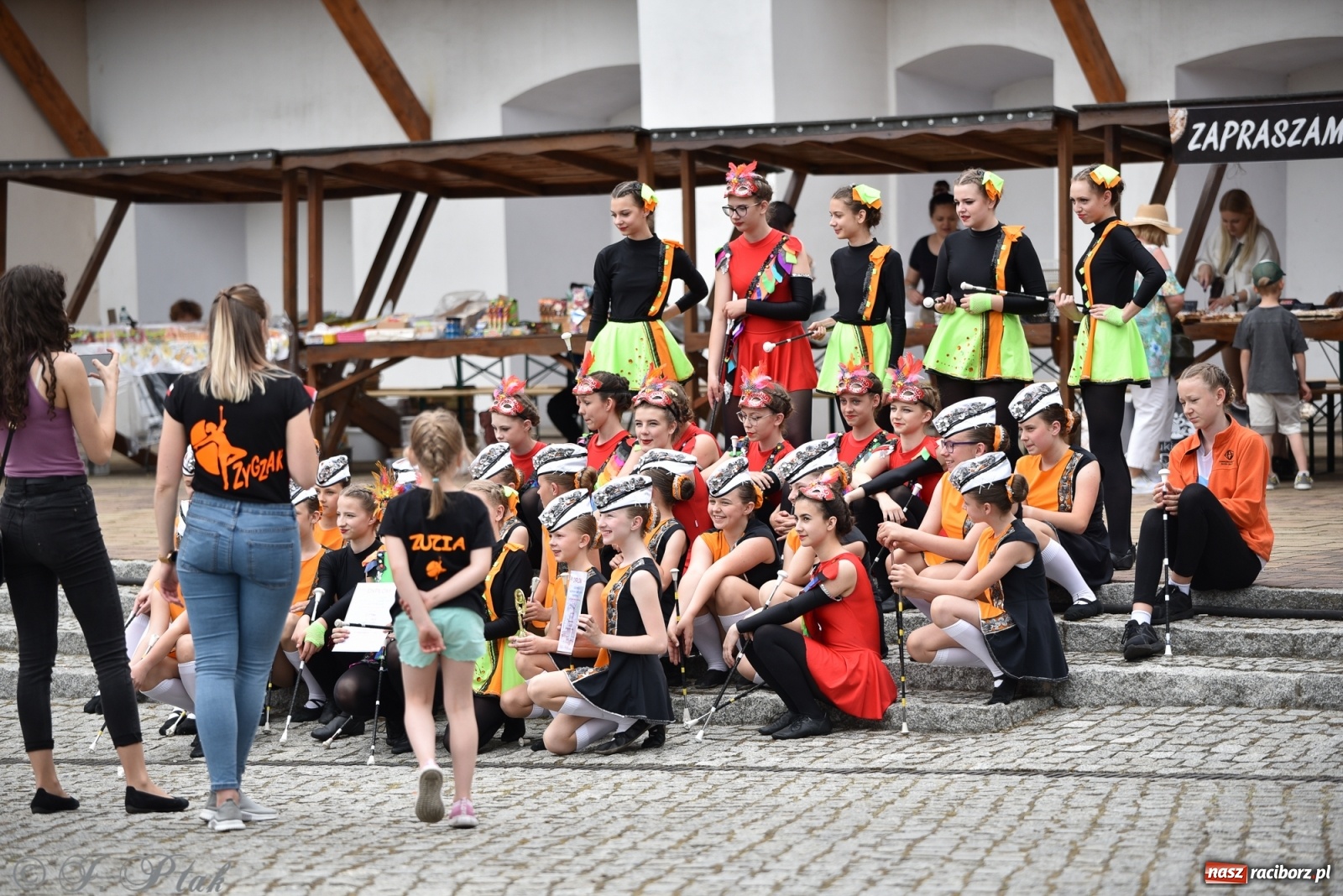 Zdjęcie w galerii na portalu naszraciborz.pl: I Ogólnopolski Mażoretkowy Zawrót Głowy Racibórz 2021 wiadomości z regionu