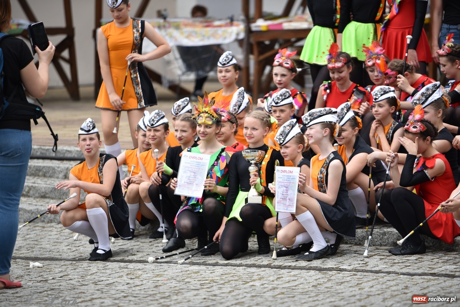 Zdjęcie w galerii na portalu naszraciborz.pl: I Ogólnopolski Mażoretkowy Zawrót Głowy Racibórz 2021 wiadomości z regionu
