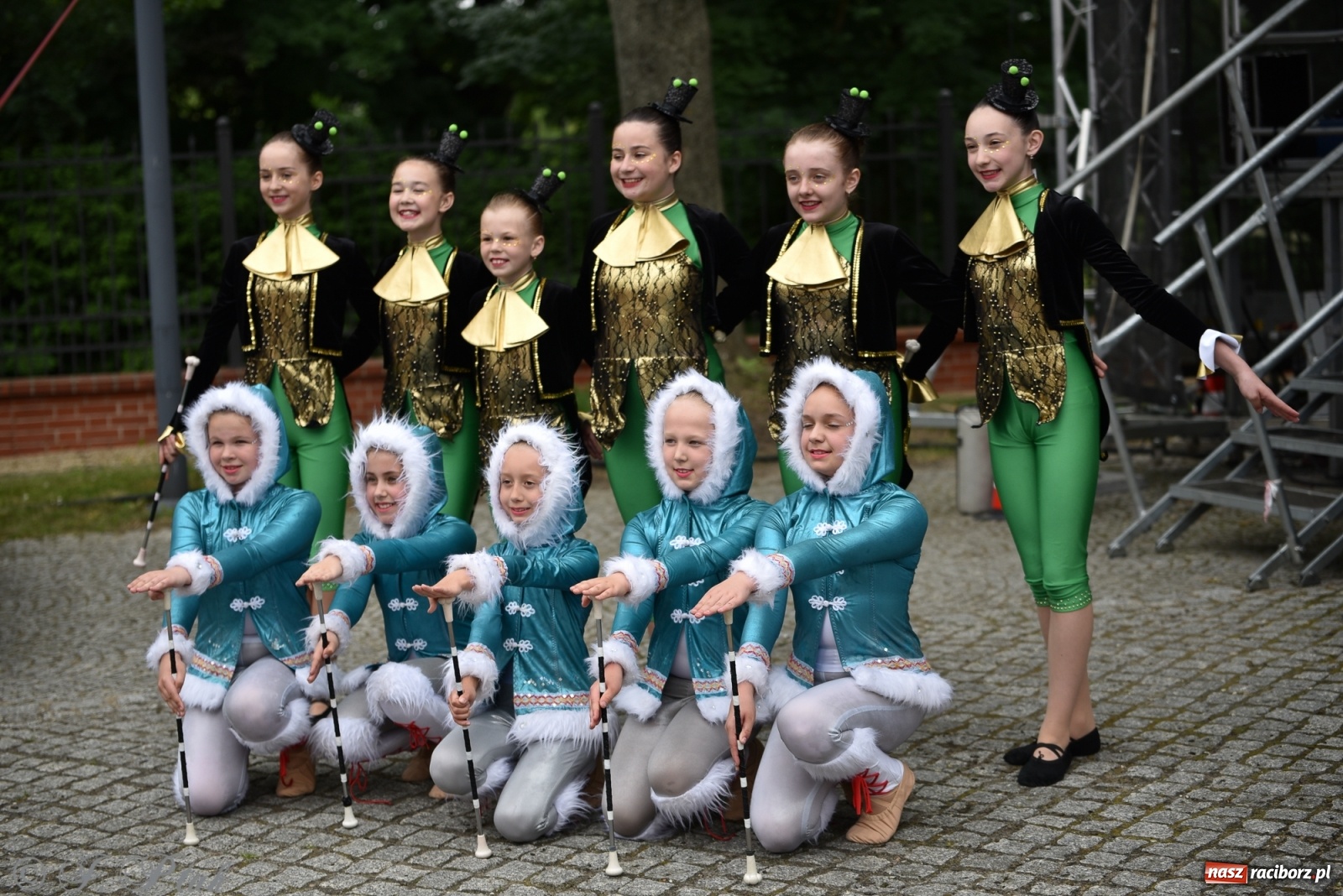 Zdjęcie w galerii na portalu naszraciborz.pl: I Ogólnopolski Mażoretkowy Zawrót Głowy Racibórz 2021 wiadomości z regionu