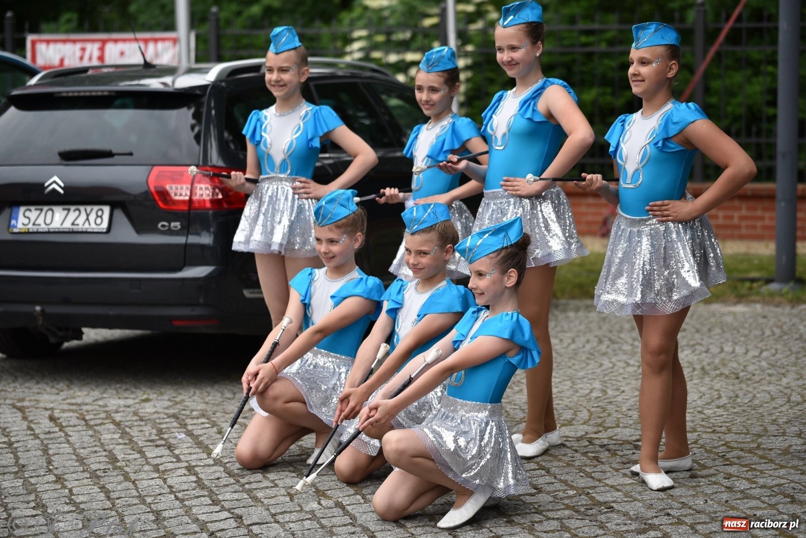 Zdjęcie w galerii na portalu naszraciborz.pl: I Ogólnopolski Mażoretkowy Zawrót Głowy Racibórz 2021 wiadomości z regionu