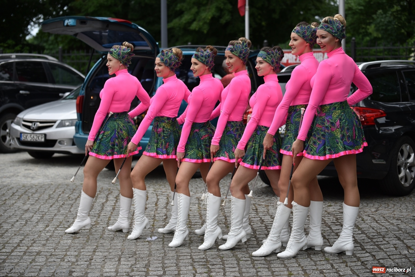 Zdjęcie w galerii na portalu naszraciborz.pl: I Ogólnopolski Mażoretkowy Zawrót Głowy Racibórz 2021 wiadomości z regionu