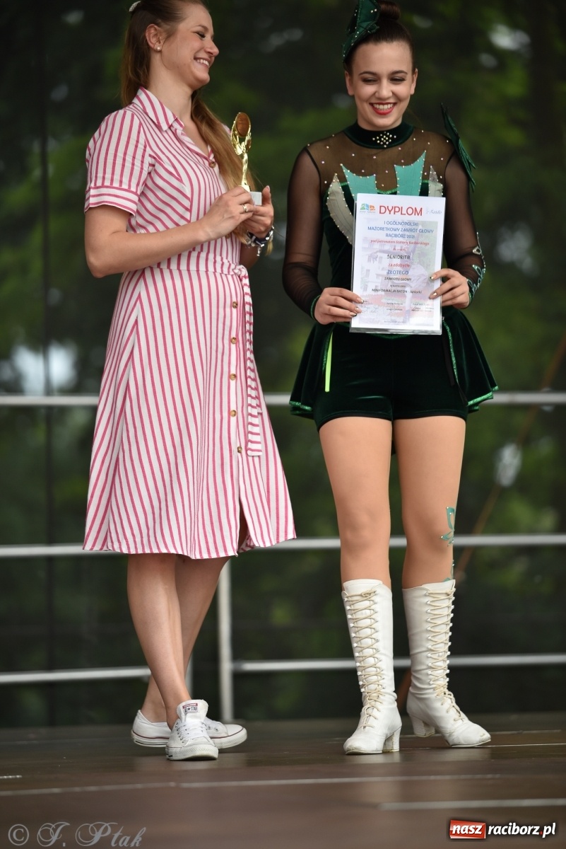 Zdjęcie w galerii na portalu naszraciborz.pl: I Ogólnopolski Mażoretkowy Zawrót Głowy Racibórz 2021 wiadomości z regionu