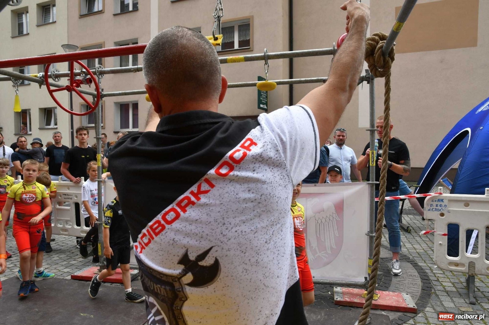 Zdjęcie w galerii na portalu naszraciborz.pl: I Mistrzostwa Raciborza NINJA OCR kids wiadomości z regionu