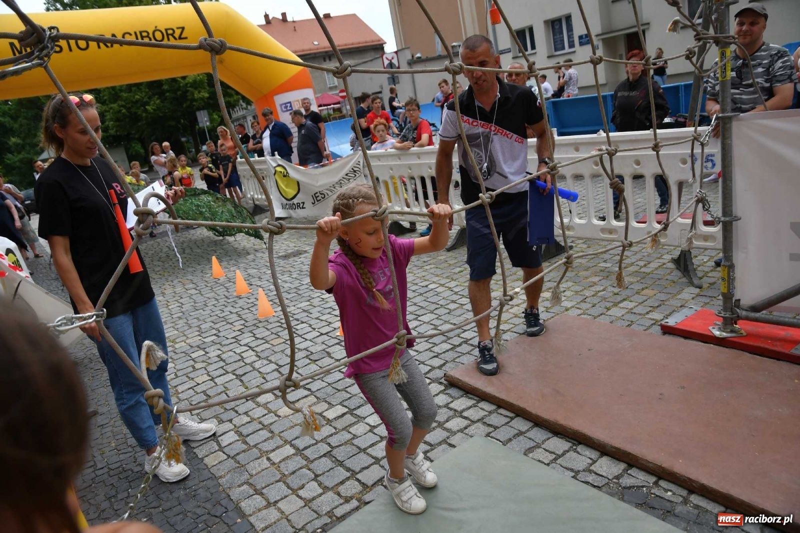 Zdjęcie w galerii na portalu naszraciborz.pl: I Mistrzostwa Raciborza NINJA OCR kids wiadomości z regionu