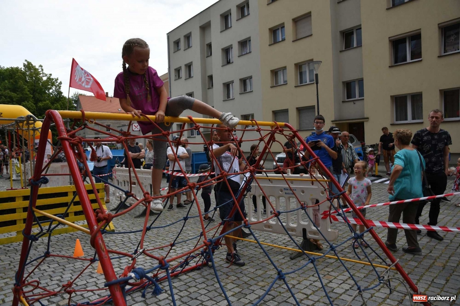 Zdjęcie w galerii na portalu naszraciborz.pl: I Mistrzostwa Raciborza NINJA OCR kids wiadomości z regionu