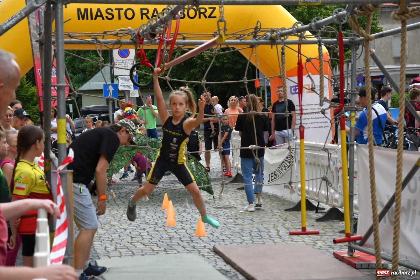 Zdjęcie w galerii na portalu naszraciborz.pl: I Mistrzostwa Raciborza NINJA OCR kids wiadomości z regionu