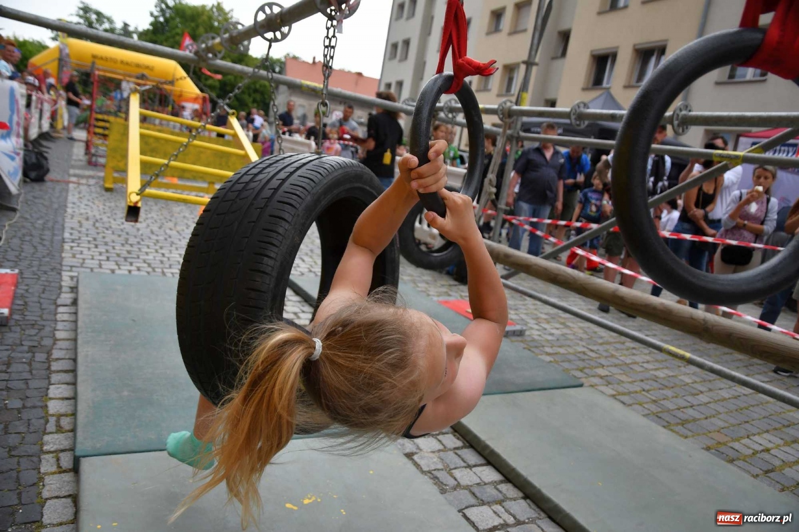 Zdjęcie w galerii na portalu naszraciborz.pl: I Mistrzostwa Raciborza NINJA OCR kids wiadomości z regionu