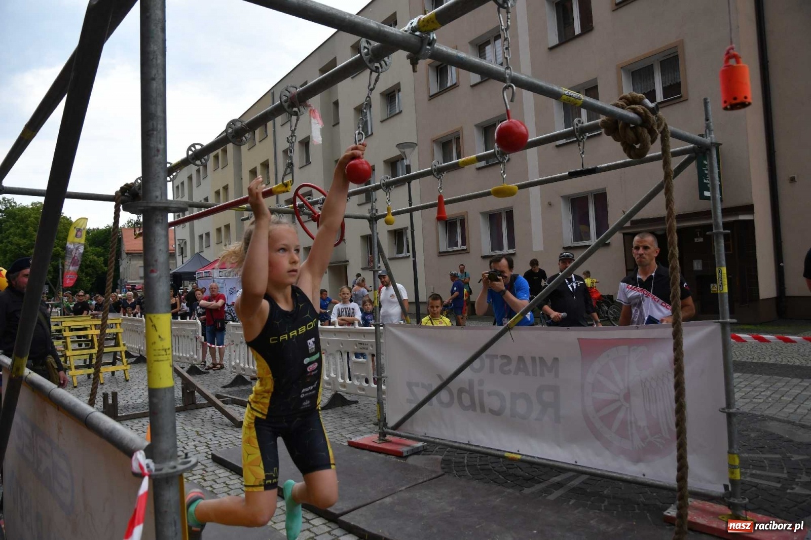 Zdjęcie w galerii na portalu naszraciborz.pl: I Mistrzostwa Raciborza NINJA OCR kids wiadomości z regionu