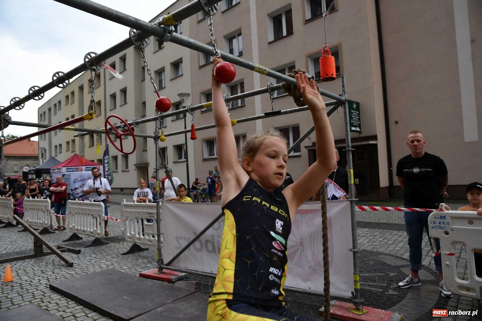 Zdjęcie w galerii na portalu naszraciborz.pl: I Mistrzostwa Raciborza NINJA OCR kids wiadomości z regionu