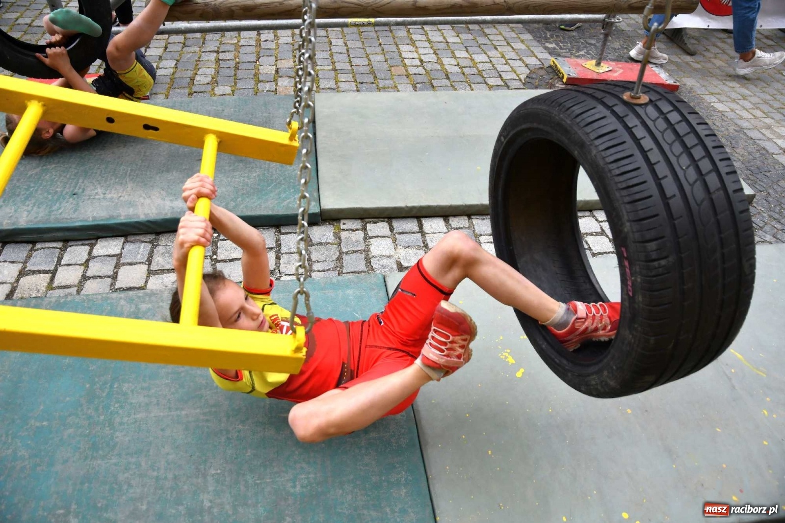 Zdjęcie w galerii na portalu naszraciborz.pl: I Mistrzostwa Raciborza NINJA OCR kids wiadomości z regionu