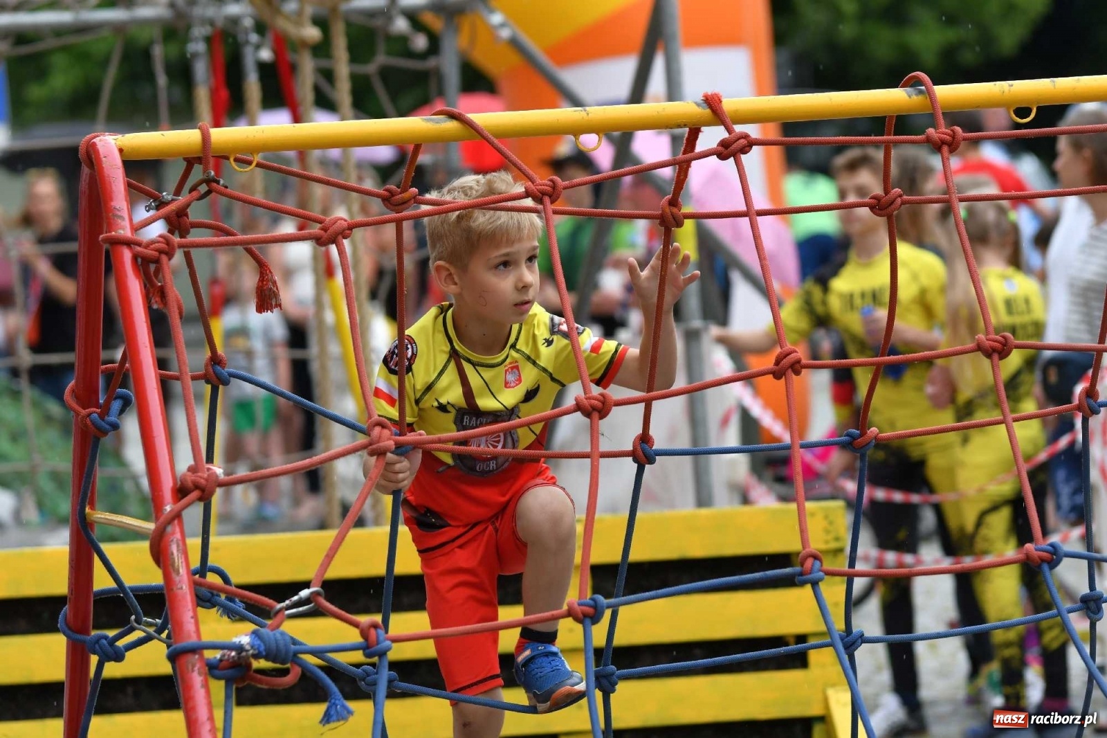 Zdjęcie w galerii na portalu naszraciborz.pl: I Mistrzostwa Raciborza NINJA OCR kids wiadomości z regionu