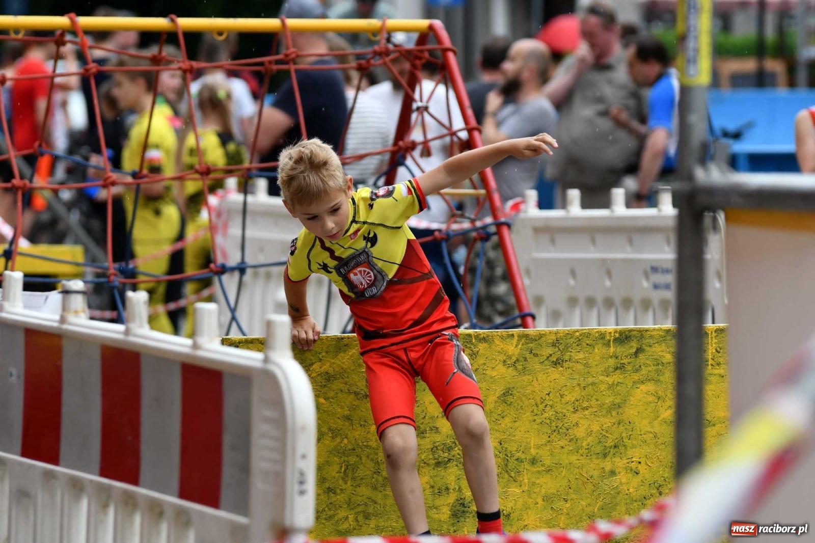 Zdjęcie w galerii na portalu naszraciborz.pl: I Mistrzostwa Raciborza NINJA OCR kids wiadomości z regionu