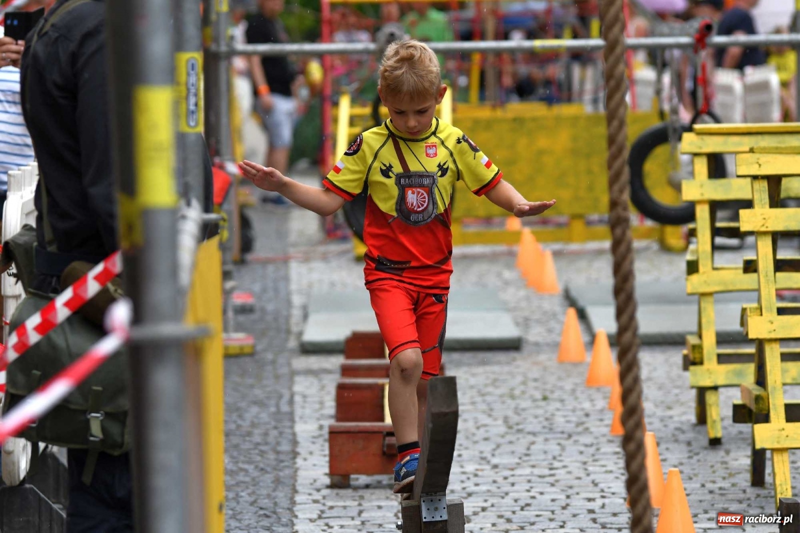 Zdjęcie w galerii na portalu naszraciborz.pl: I Mistrzostwa Raciborza NINJA OCR kids wiadomości z regionu