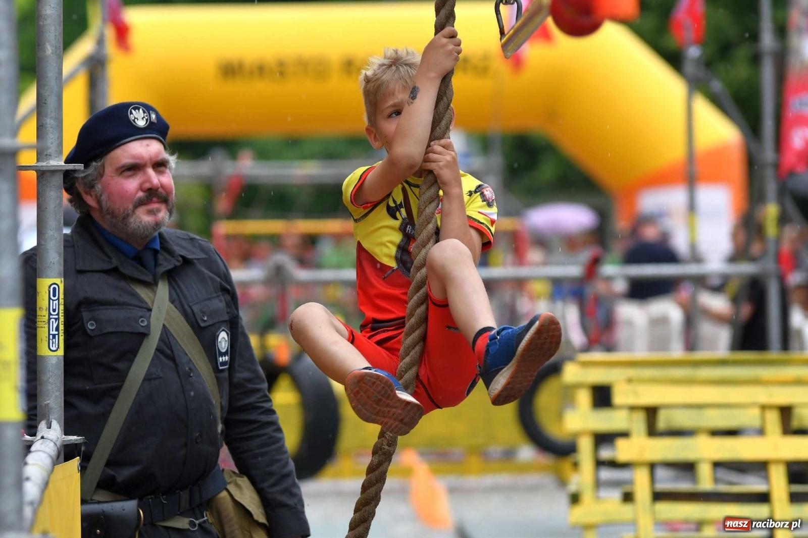 Zdjęcie w galerii na portalu naszraciborz.pl: I Mistrzostwa Raciborza NINJA OCR kids wiadomości z regionu