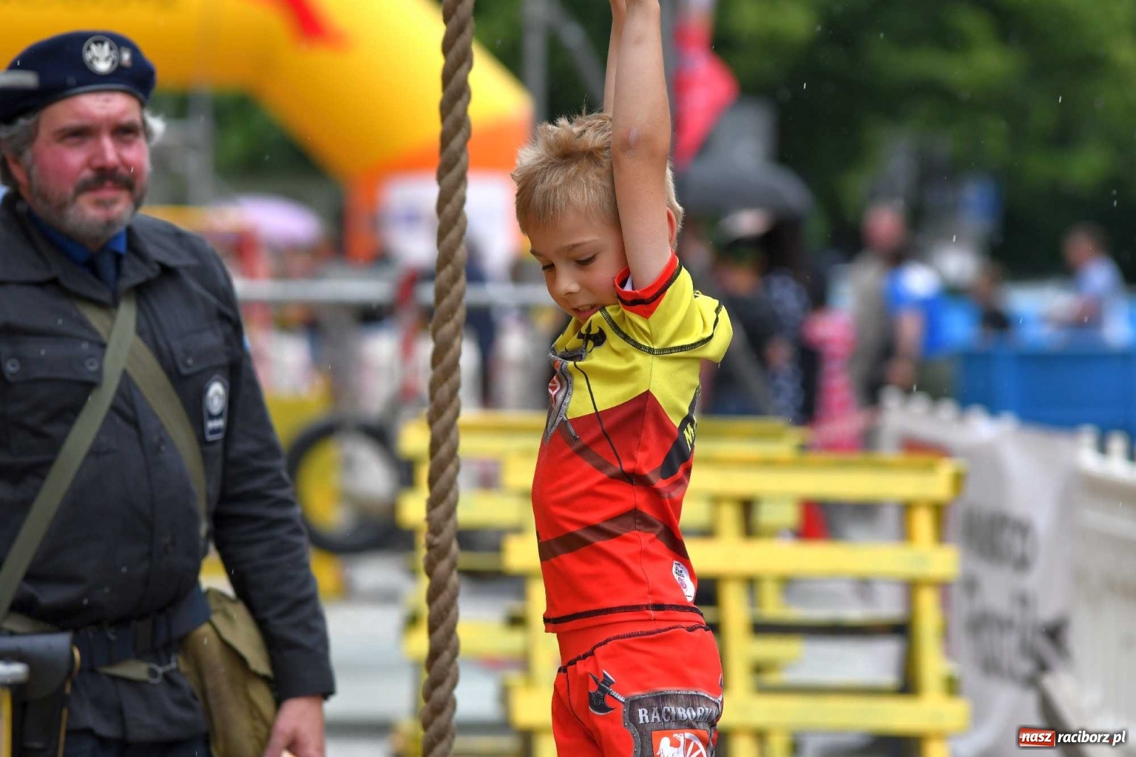 Zdjęcie w galerii na portalu naszraciborz.pl: I Mistrzostwa Raciborza NINJA OCR kids wiadomości z regionu