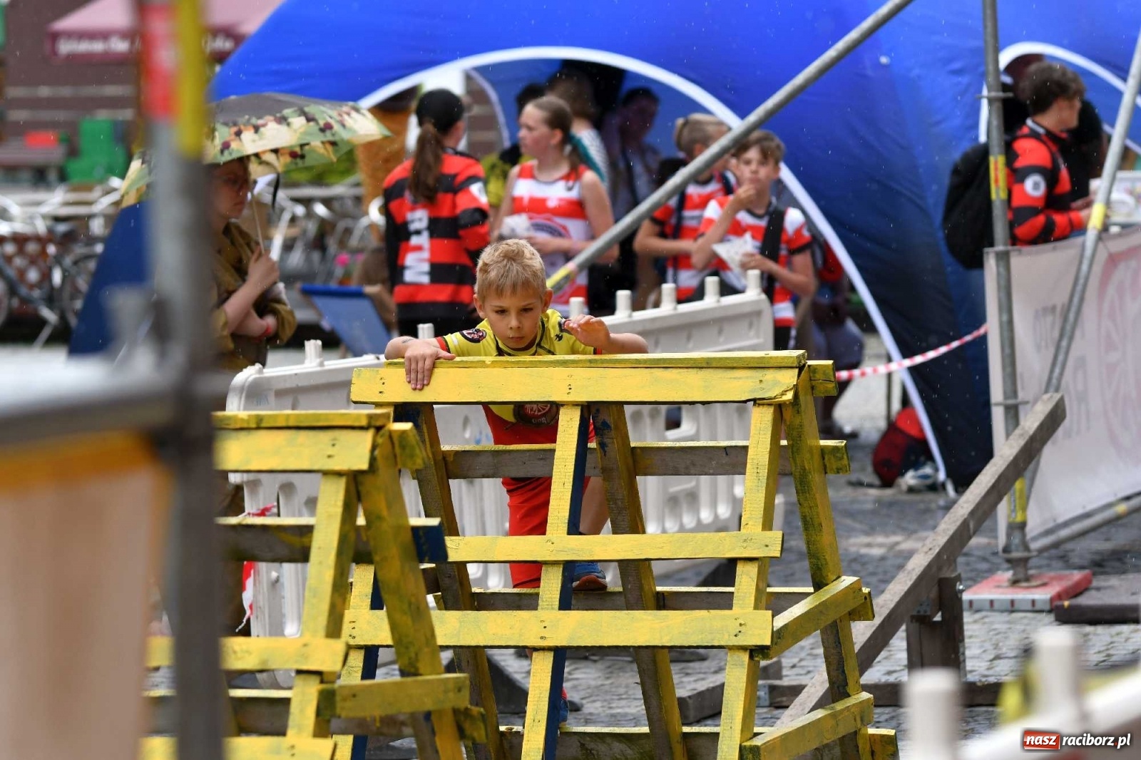 Zdjęcie w galerii na portalu naszraciborz.pl: I Mistrzostwa Raciborza NINJA OCR kids wiadomości z regionu