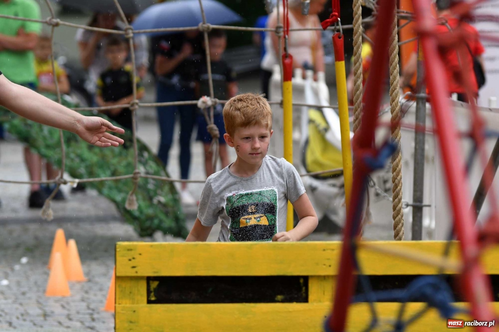Zdjęcie w galerii na portalu naszraciborz.pl: I Mistrzostwa Raciborza NINJA OCR kids wiadomości z regionu