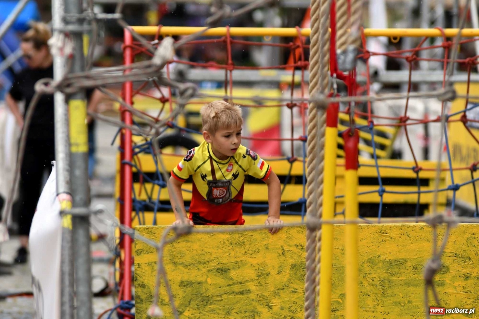 Zdjęcie w galerii na portalu naszraciborz.pl: I Mistrzostwa Raciborza NINJA OCR kids wiadomości z regionu