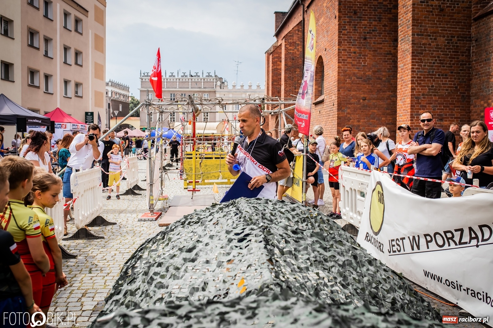 Zdjęcie w galerii na portalu naszraciborz.pl: I Mistrzostwa Raciborza NINJA OCR kids wiadomości z regionu