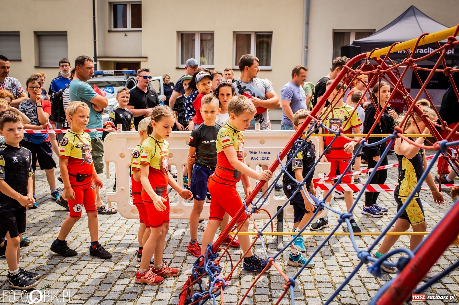 Zdjęcie w galerii na portalu naszraciborz.pl: I Mistrzostwa Raciborza NINJA OCR kids wiadomości z regionu