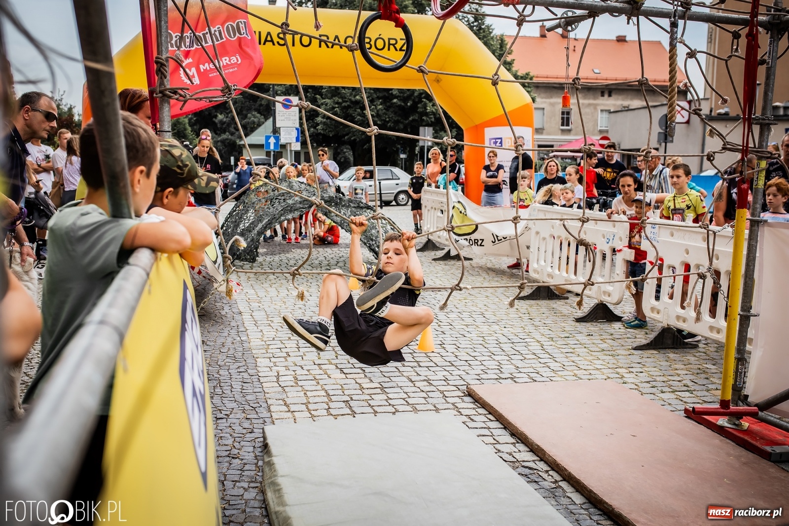 Zdjęcie w galerii na portalu naszraciborz.pl: I Mistrzostwa Raciborza NINJA OCR kids wiadomości z regionu