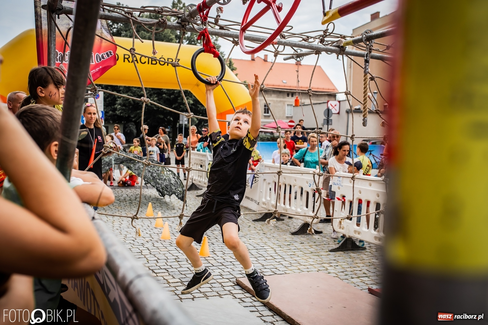 Zdjęcie w galerii na portalu naszraciborz.pl: I Mistrzostwa Raciborza NINJA OCR kids wiadomości z regionu