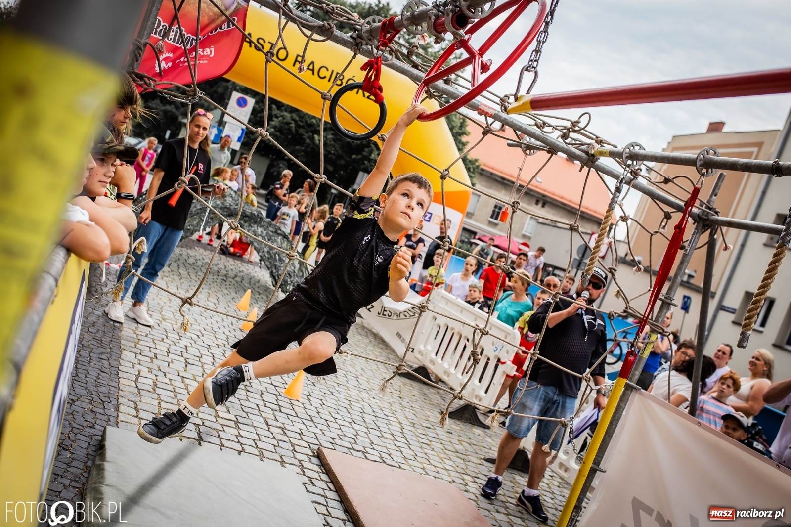 Zdjęcie w galerii na portalu naszraciborz.pl: I Mistrzostwa Raciborza NINJA OCR kids wiadomości z regionu