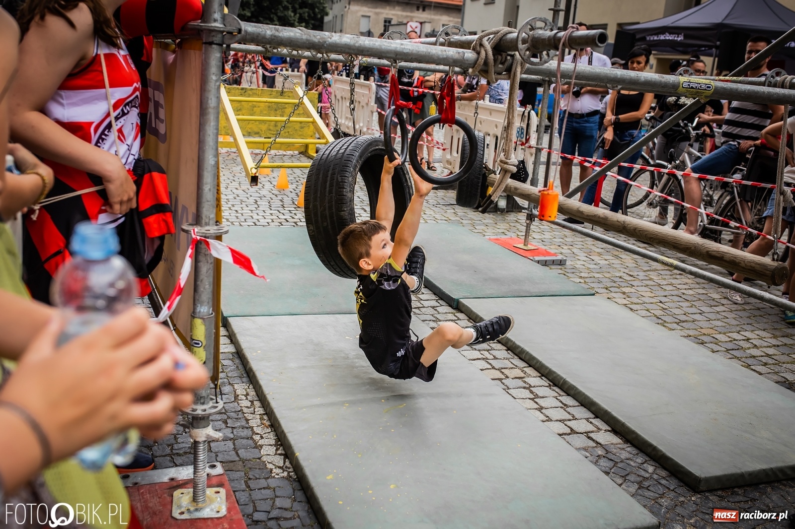 Zdjęcie w galerii na portalu naszraciborz.pl: I Mistrzostwa Raciborza NINJA OCR kids wiadomości z regionu