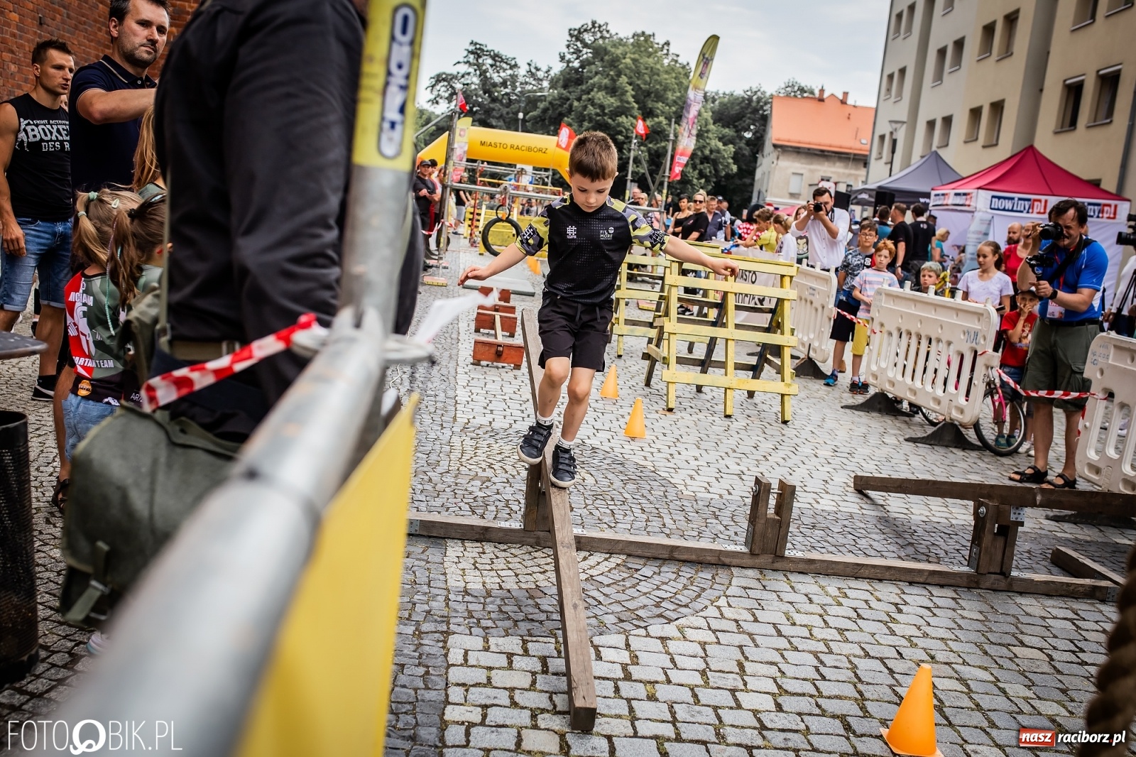 Zdjęcie w galerii na portalu naszraciborz.pl: I Mistrzostwa Raciborza NINJA OCR kids wiadomości z regionu
