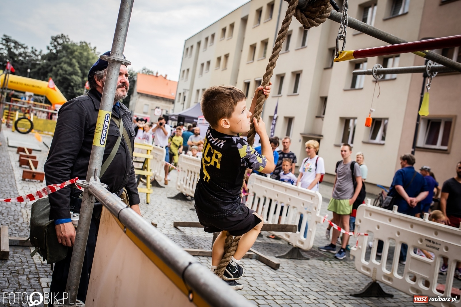 Zdjęcie w galerii na portalu naszraciborz.pl: I Mistrzostwa Raciborza NINJA OCR kids wiadomości z regionu