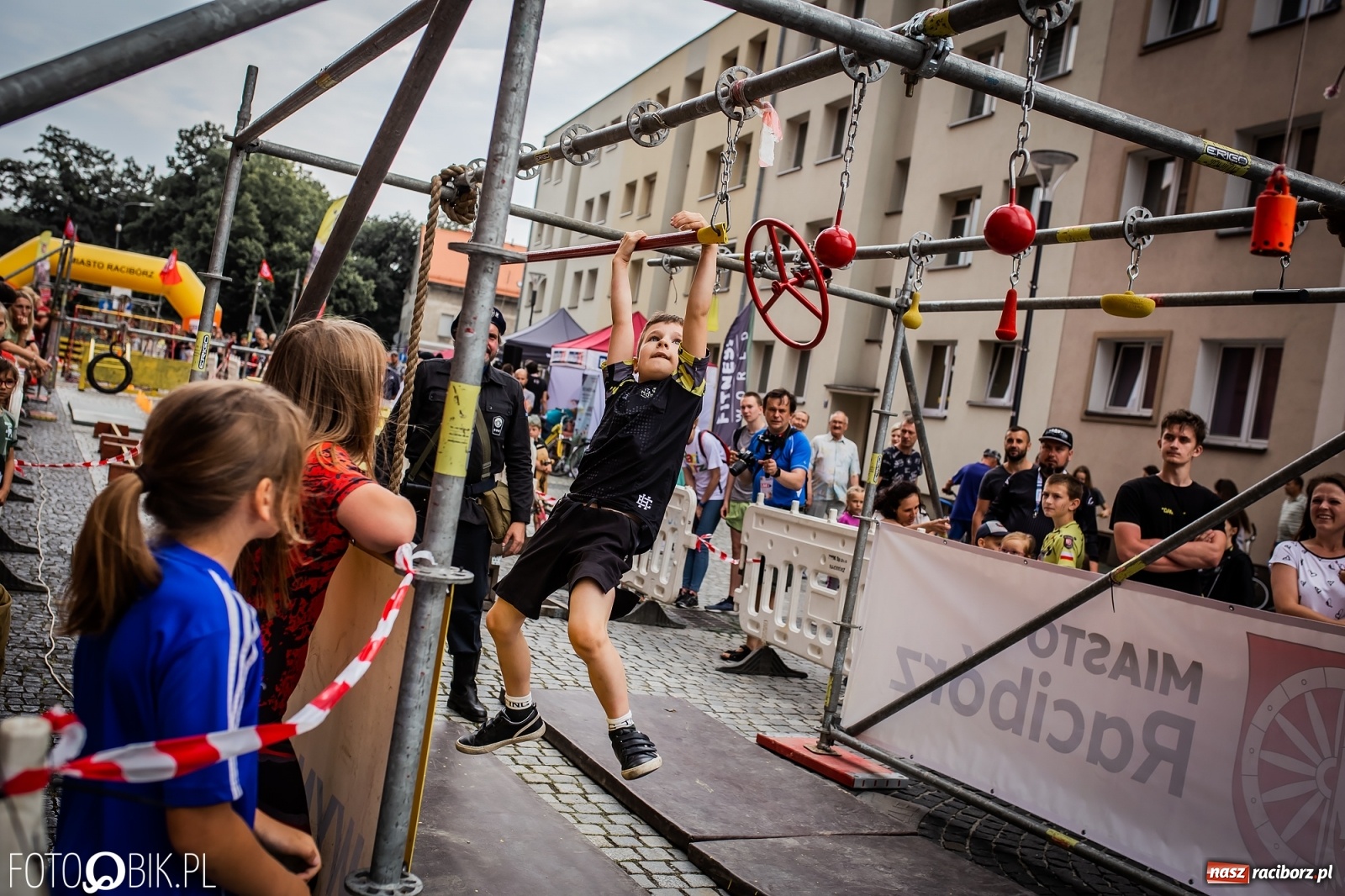 Zdjęcie w galerii na portalu naszraciborz.pl: I Mistrzostwa Raciborza NINJA OCR kids wiadomości z regionu