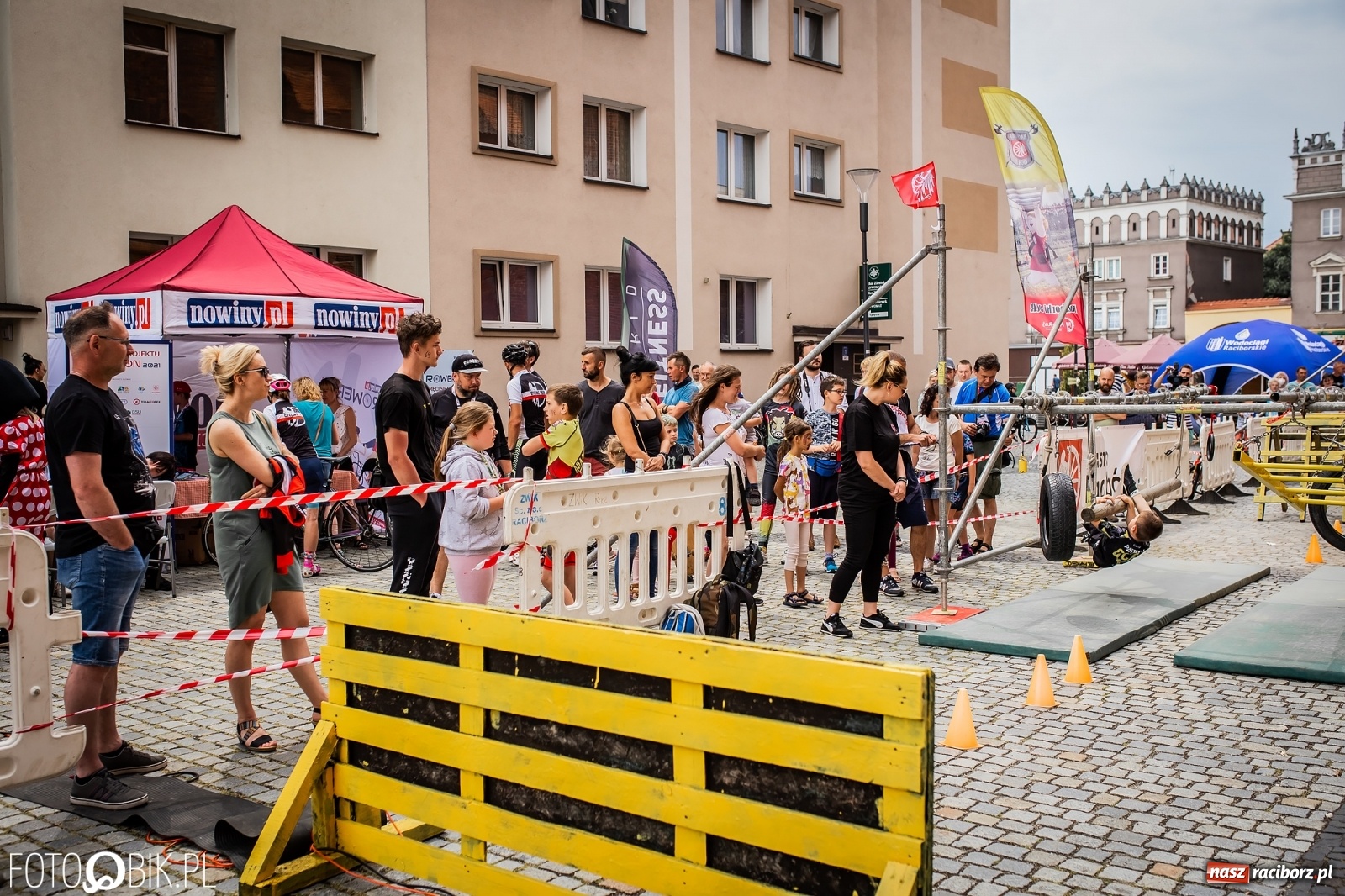 Zdjęcie w galerii na portalu naszraciborz.pl: I Mistrzostwa Raciborza NINJA OCR kids wiadomości z regionu