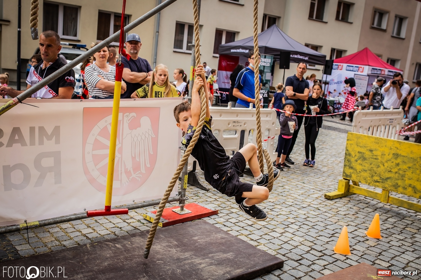 Zdjęcie w galerii na portalu naszraciborz.pl: I Mistrzostwa Raciborza NINJA OCR kids wiadomości z regionu